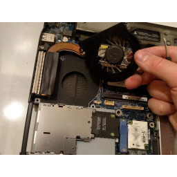 Замена вентилятора Dell XPS M1210